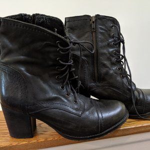 Steve Madden Heeled Combat Boots